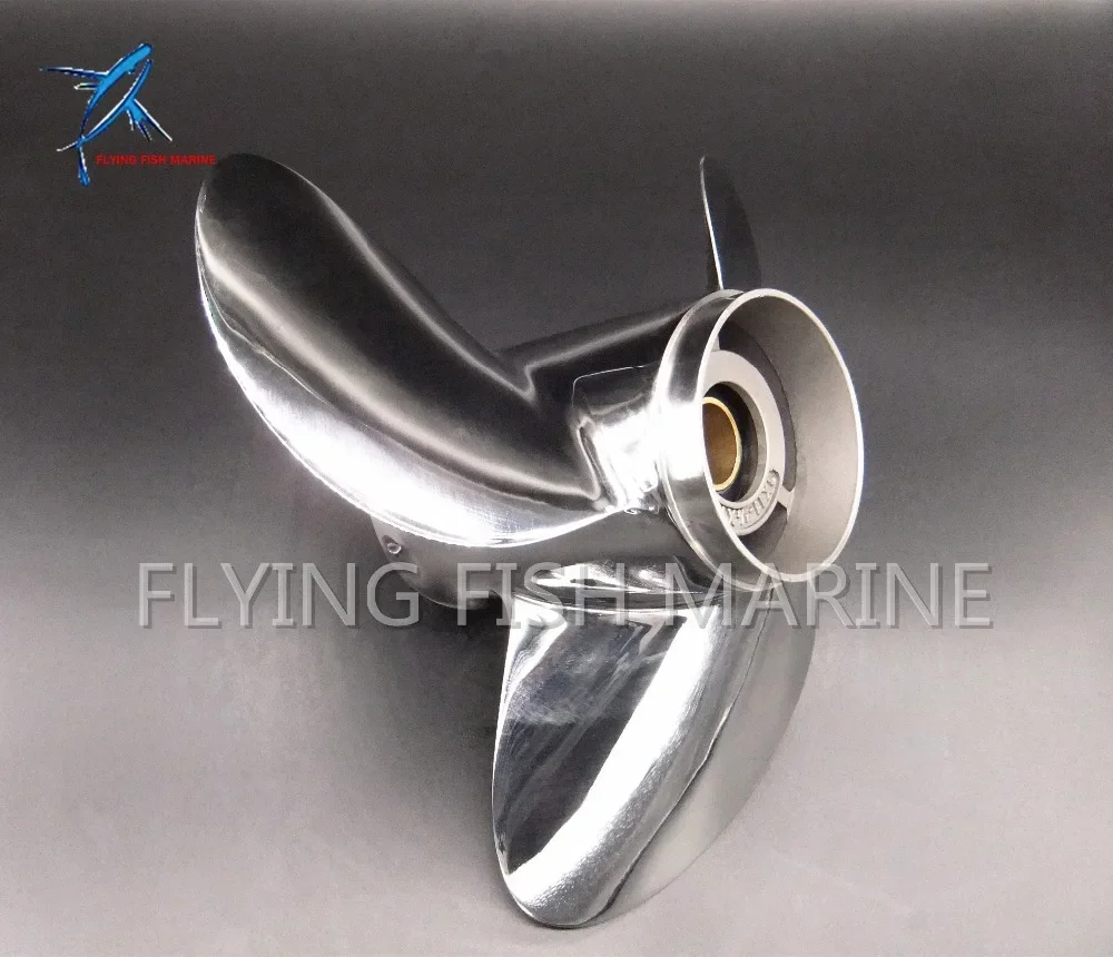 

Boat Engine Stainless Steel Propeller 11 1/8x14-F For Yamaha 40HP 50HP Outboard Motor 11 1/8 x 14 -G