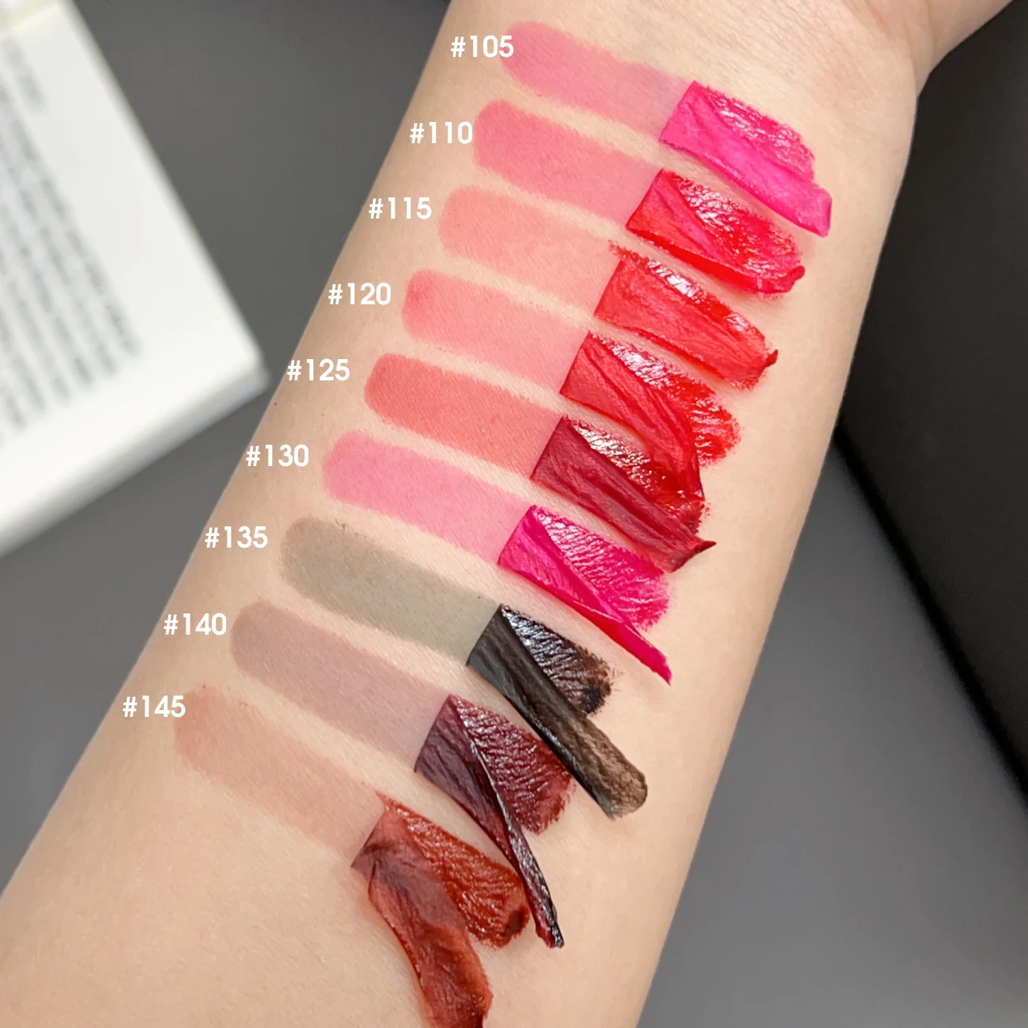 9 colori Impermeabile Peel Off Lip Liner Tattoo Lipgloss Matte a lunga durata Lip Tint Marrone Contorno Labbra strappanti Macchia Cosmetici