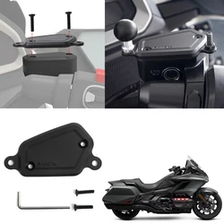 Panical Front Brake Oil Pot Extension Accessory Bracket Base Mount Kit For Honda Gold Wing GL1800 GL1800B F6B 2018-2023 Black