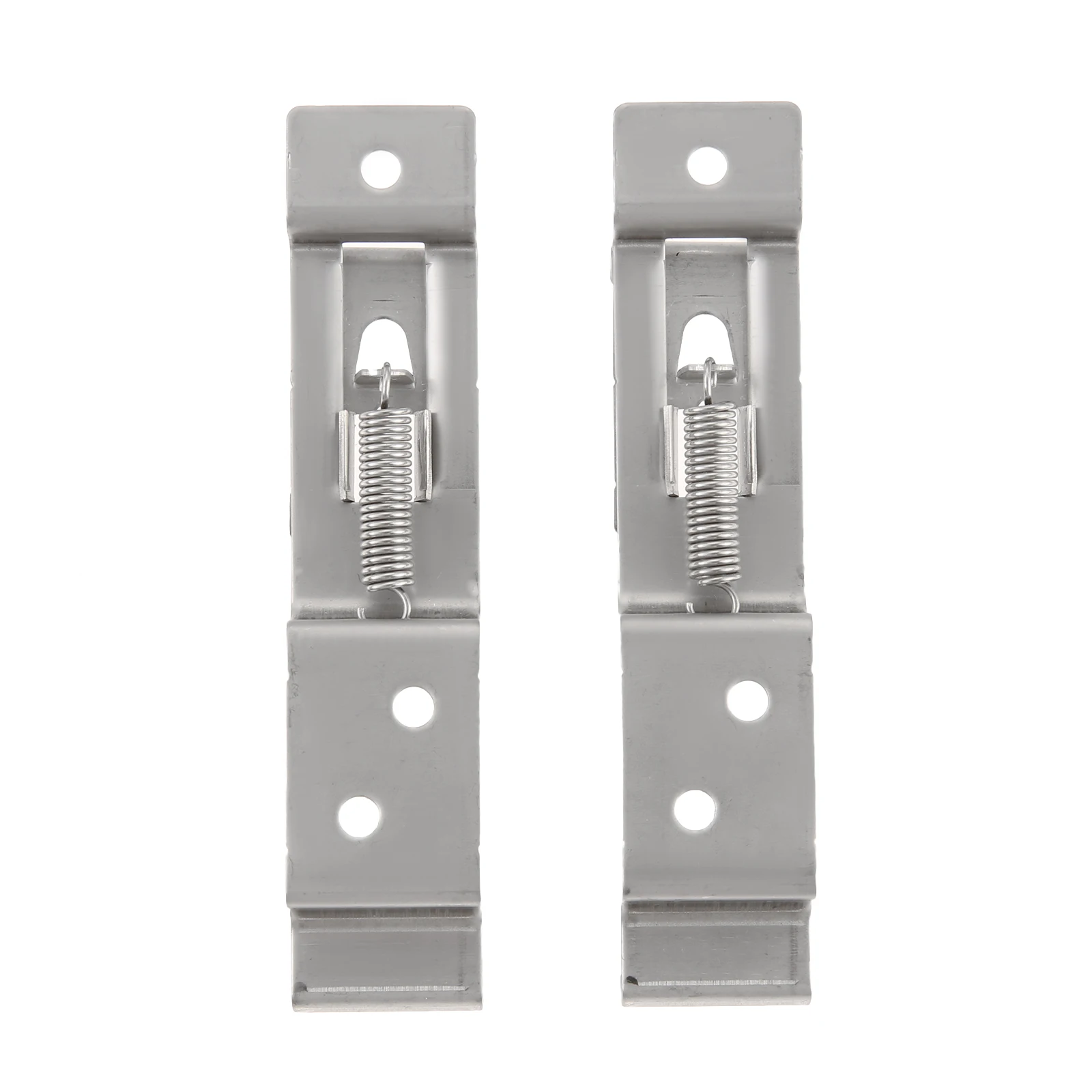2Pcs Car License Plate Holder Trailer Number Plate Bracket Stainless Steel for Truck Ship Standard Numbers Plates 11cm x 52cm