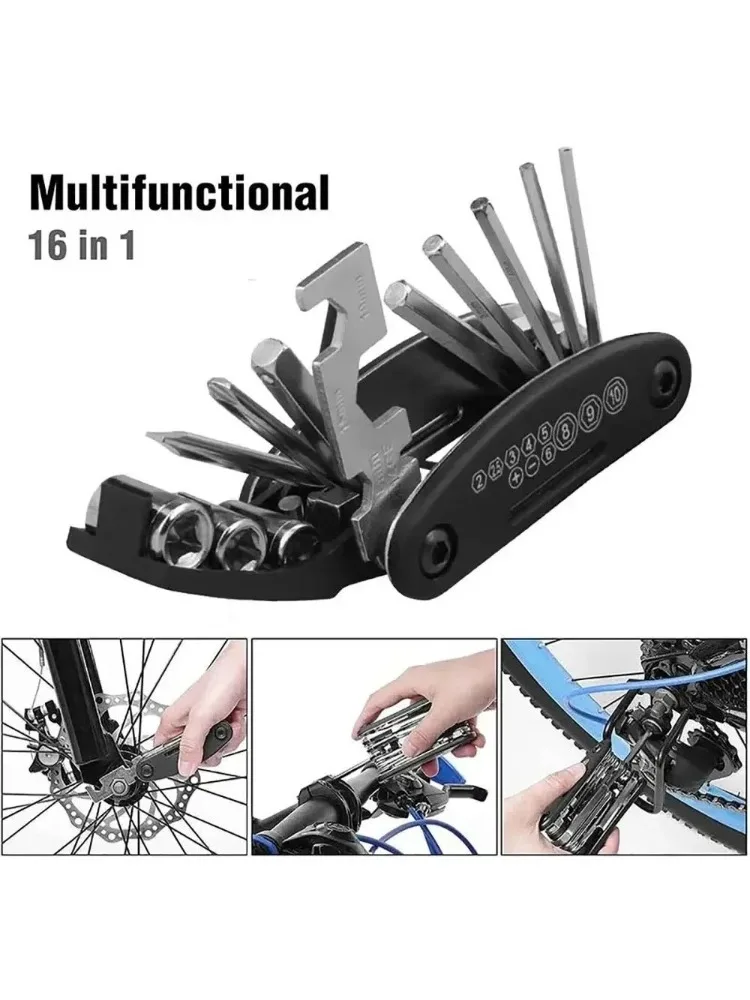 AliExpress 16 in 1 Mountain Bike Portable Socket Multipurpose Wrench Bicycle Multi Tool Screwdriver Motorcycle Bicycle Repair Tools
