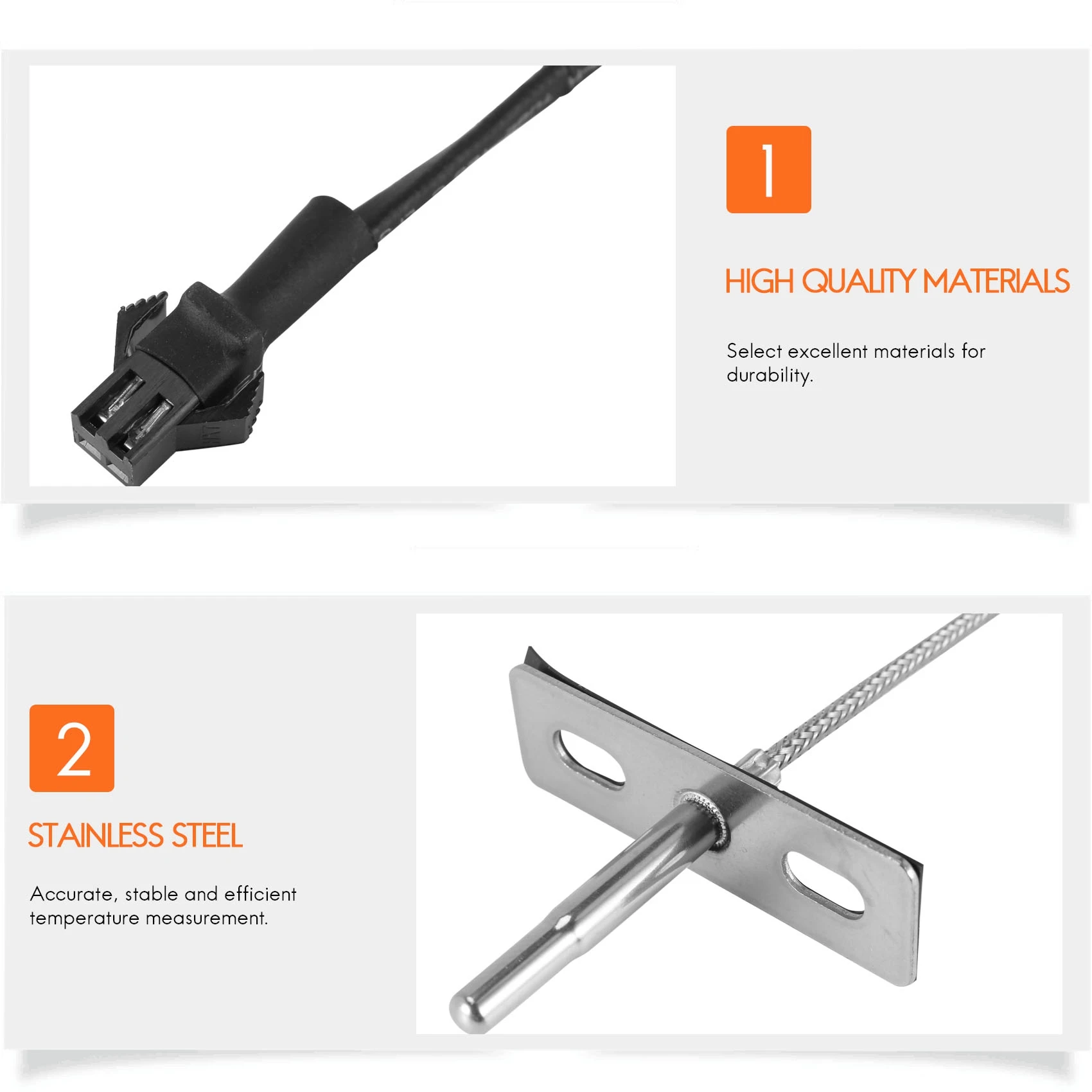 Replacement Temperature Probe Sensor for Pit Boss Pellet Grills and Smokers XY