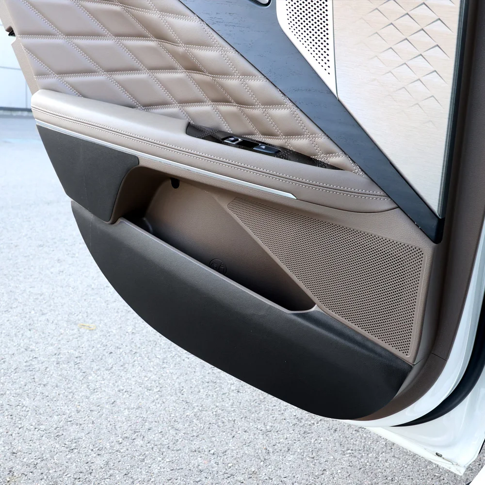 The New K8 GL3 Compatiable 2024 2025 Leather door cover, Car anti-kick pad door protection inside anti-anti-gas kick mat