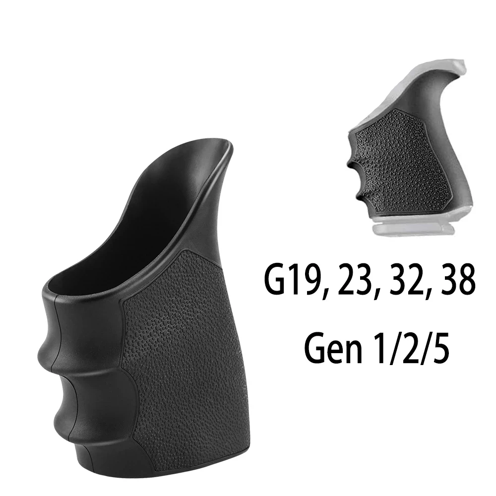 Tactical Grip for Taurus G2c G3c PT111 Rubber Cover G19 23 38 Rubber Grip Sleeve For G17 18 20 21 22 31 Hunting KS0076