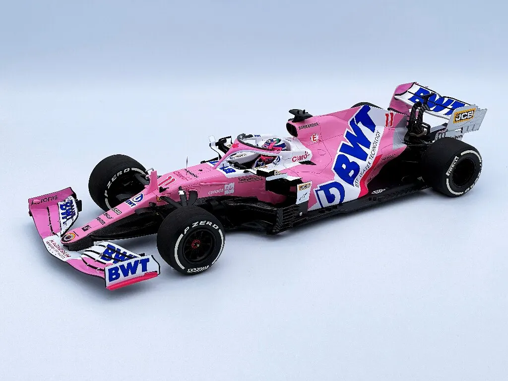 Minichamps 1:18 F1 RP20 Perez Sachiel 2020 Simulation Limited Edition Resin Metal Static Car Model Toy Gift