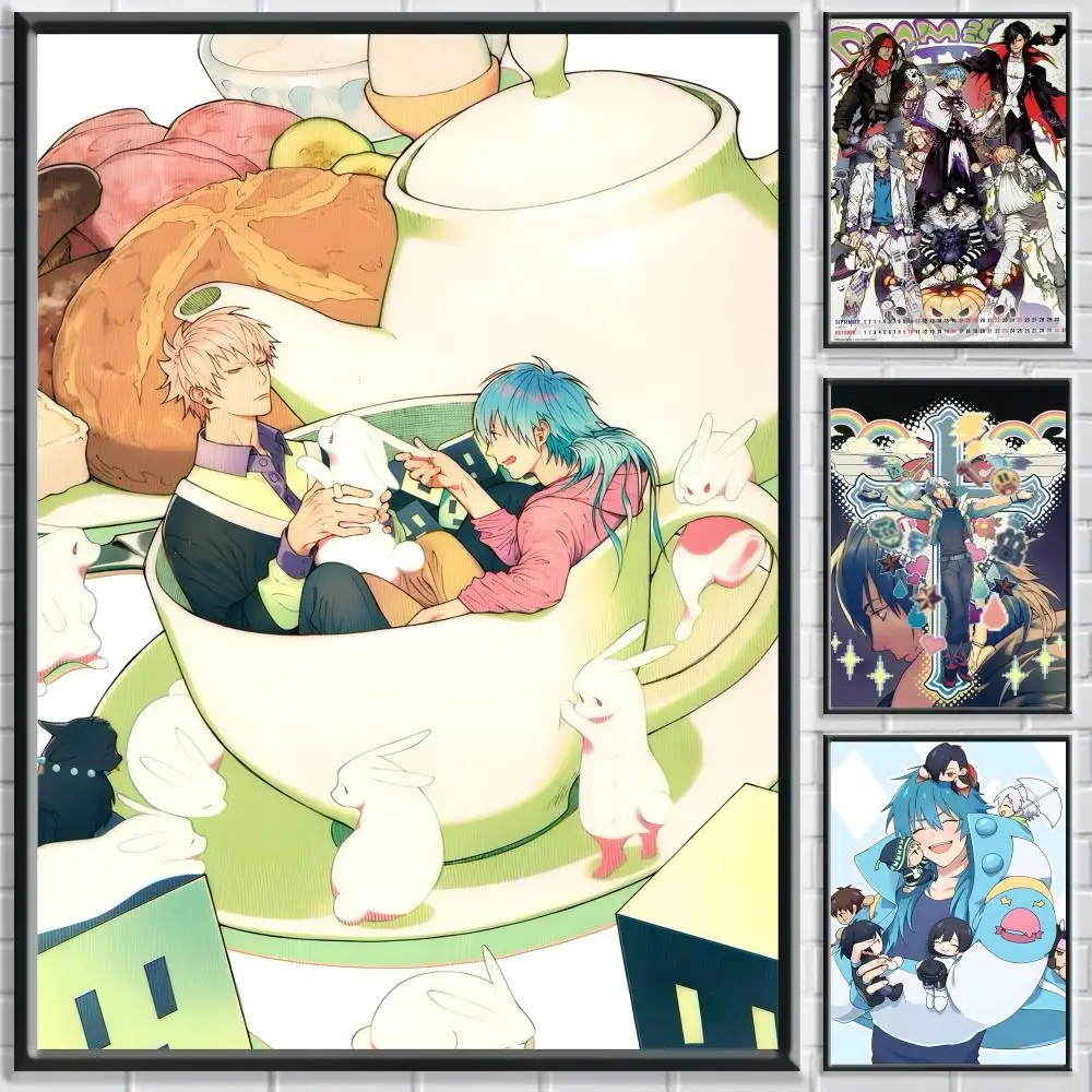 DRAMAtical Murder Game Poster, Schlafzimmer, Wohnzimmer, Arbeitszimmer und mehr, selbstklebende Dekoration + perfektes Geschenk