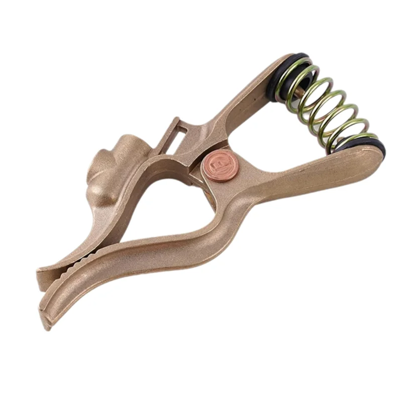 

AONEQ-T-Style Welding Ground Clamp Brass 300-Amp Brass Welding Ground Earth Clamp For Welding Applications