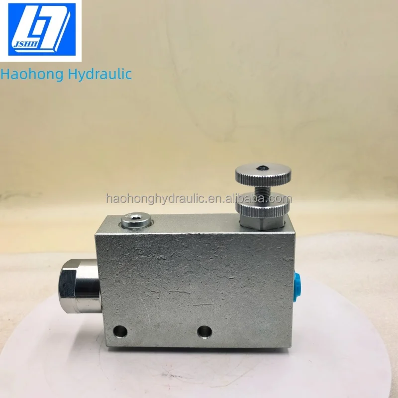 VPR3 -G1'' 3 Way Flow Control Valve 200 L/min G1 350bar Angle Structure view 3