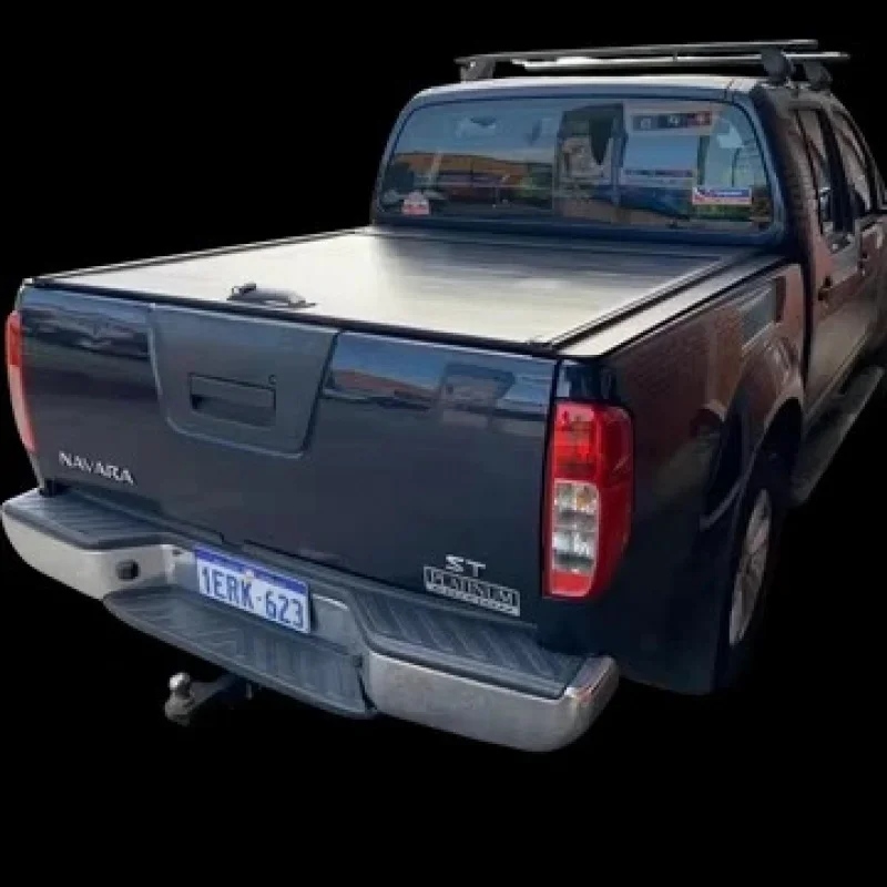 

TRUCK BED RETRACTABLE TONNEAU for NAVARA (2005-2014) D40 LOCKABLE ROLLER UTE TRAY COVER