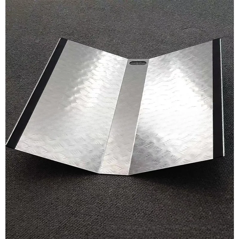 Aluminum Alloy Wheelchair Threshold Ramp For EU US Export