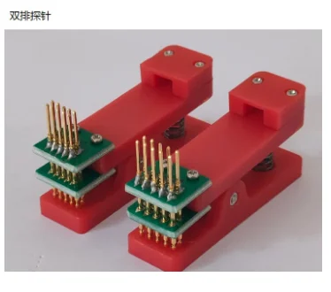 2.54mm spacing Test stand PCB clip Clamp Fixture fixture Probe pogo pin Download Program Burn 3P 4P 5P 6P 7P 8P 9P 10P Single/do