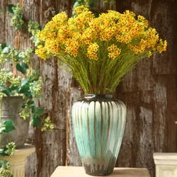 80cm 3 Head Chamelaucium Uncinatum Artificial Flowers Living Room Home Decoration  Flores Artificiales Para Decoracion Hogar