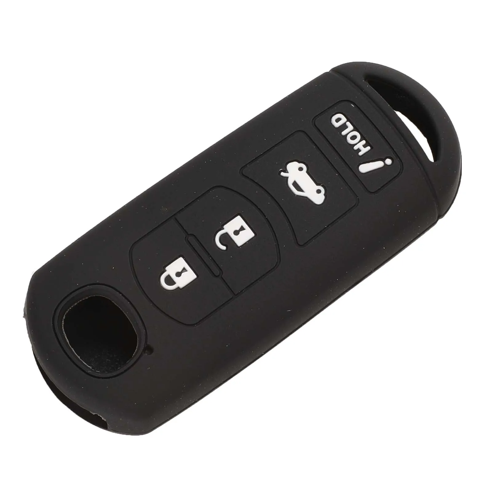 jingyuqin 10pcs For MAZDA 3 6 MX5 CX-5 CX-7 CX-9-SCION-IA Key Protect 4 Buttons Fob Remote Silicone Car Key Case Cover