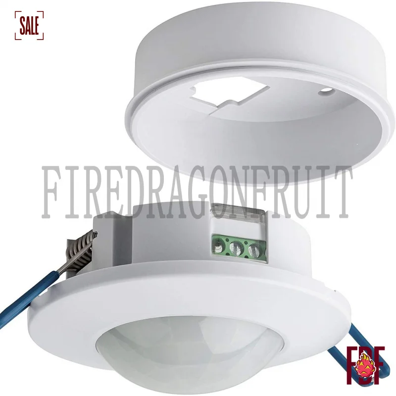 

Потолочный ИК-датчик движения с таймером для управления освещением и диммированием