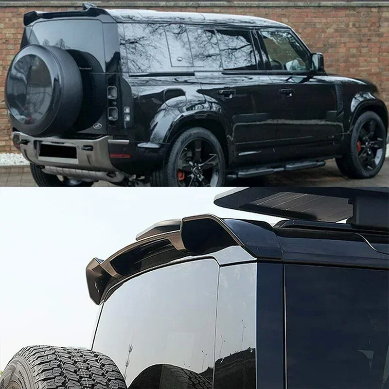 MAGICKIT FOR Land Rover Defender 90 2-Door / 110 4-Door 2020 2021 2022 2023 CAR Accessories Roof Spoiler With Adhesive Tape