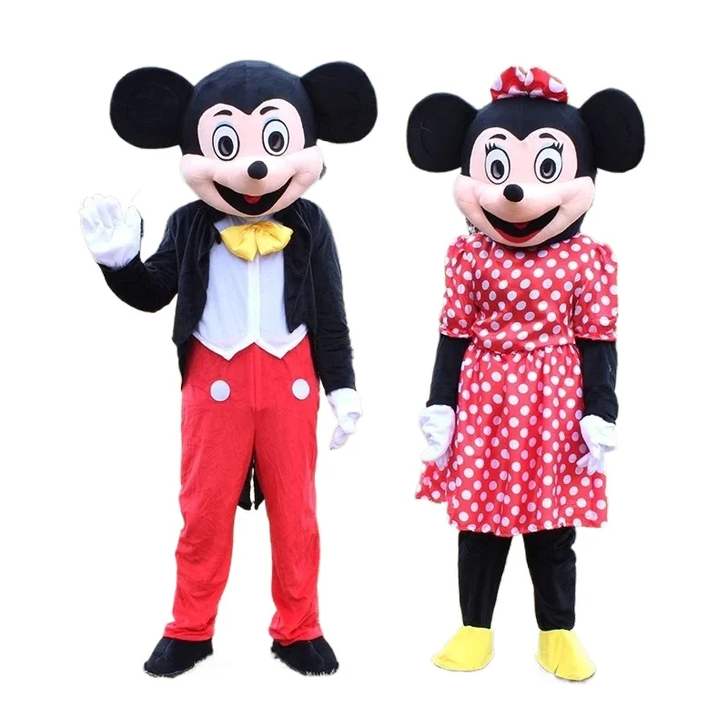 

Mickey Mouse Minnie Cosplay Costumes Cartoon Character Costume Mascot Advertising Costume Party Animal Carnival Props