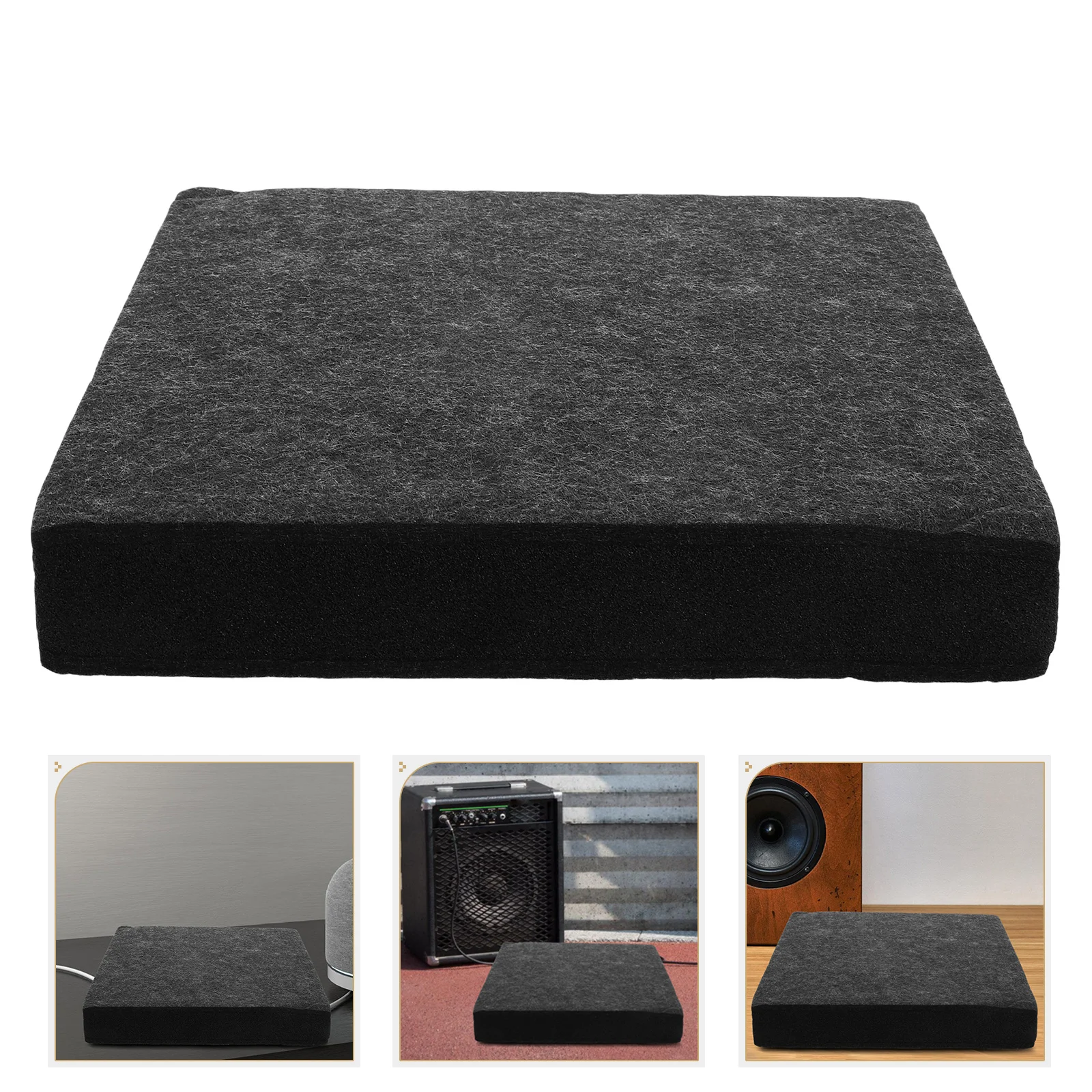 

Sound Insulation Mat Monitor Speaker Pads Sound Absorbing Desktop Studio Monitors Damping Acoustic Panel Desk Speakers Mats Gray