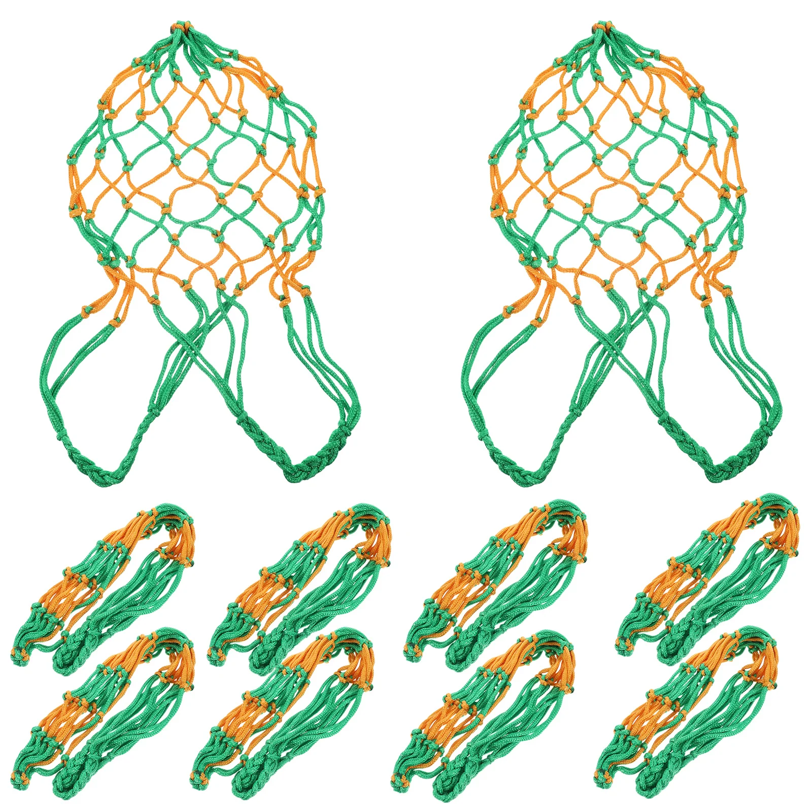 

10 Pcs Fruit Net Bag Hanging Watermelon Nets Hammock Container Basket Polyester Storage