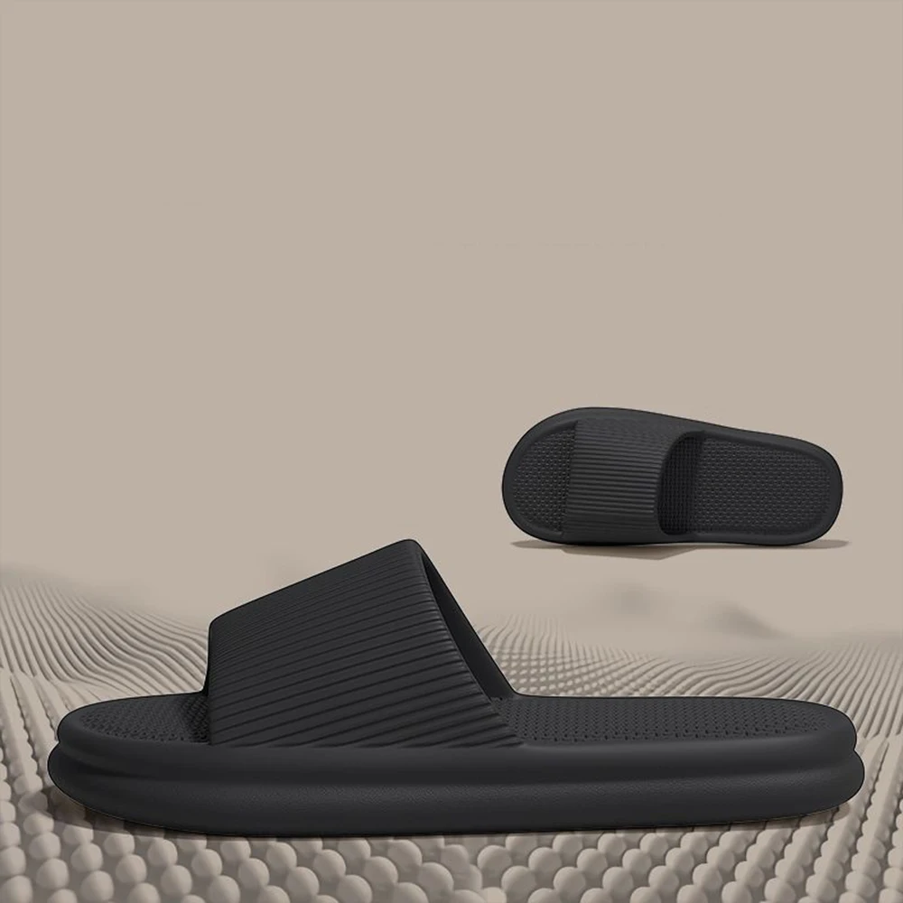 ZHIDA Cloud Slippers For Men Flip Flops Beach Sandals Male Slipper Bathroom Non-Slip Slides Men Women Slipper Indoor House Shoes image 2