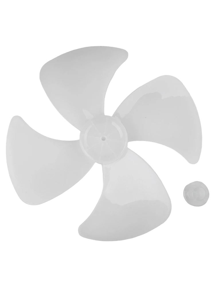 14 Inch Electric Fan Blades 4 Blade Replacement Set for Floor Fan Table Fan Effective Performance with Construction