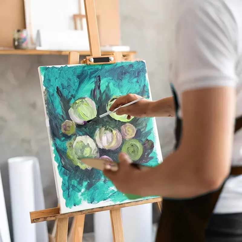 مجموعة فرش متعددة الوظائف مكونة من 33/41 قطعة، بما في ذلك فرش دائرية وزاوية ومسطحة على شكل مروحة - مناسبة للمبتدئين