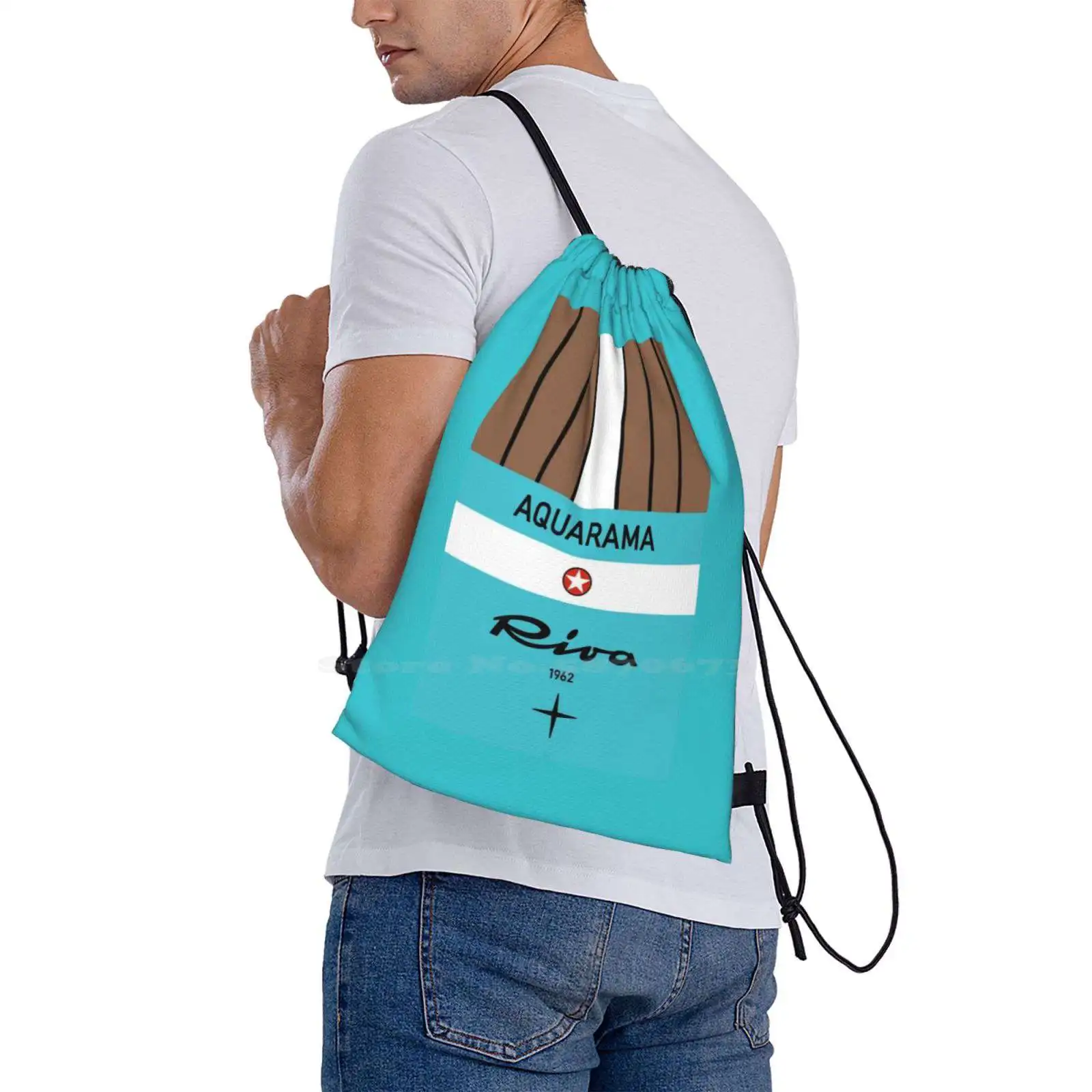 Riva Aquarama Yachting Lake Como Cannes Monaco Saint-Tropez Hot Sale Schoolbag Backpack Fashion Bags Riva Saint Tropez Italia