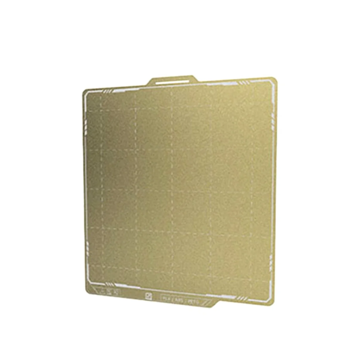 Efficiente per Bambu Lab P1S P1P Lamiera di acciaio per molle 257x257mm Lamiera di Pei strutturata