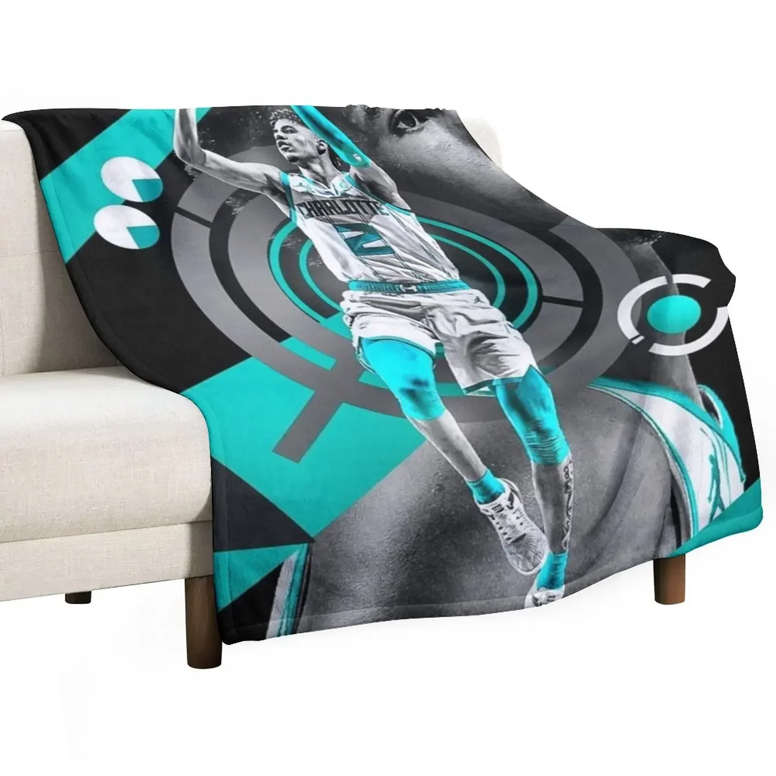 

LaMelo Ball Throw Blanket Comforter blankets and throws Hairys Blankets