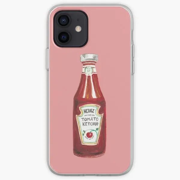 Heinz Tomate Ketchup Iphone funda resistente para teléfono personalizable para iPhone X XS XR Max 11 12 13 14 Pro Max Mini 6 6S 7 8 Plus