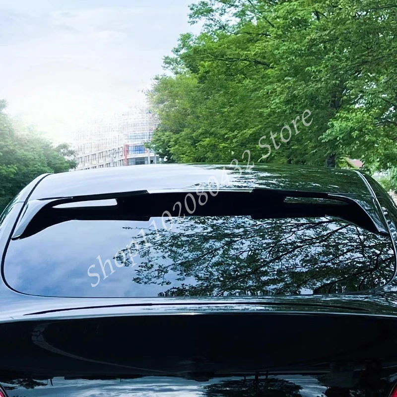 Rear Roof Trunk Lip Spoiler Wing Modification For Tesla Model Y 2019-2024 Deflector Refit Tuning Car Auto Parts