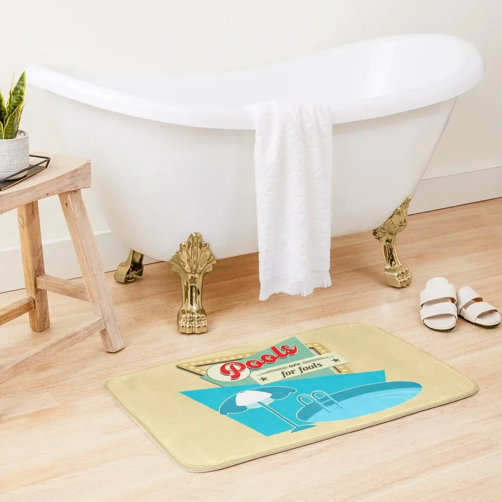 

Pools Are For Fools (Welcome To) Board Gaming Shirt Bath Mat Bedroom Carpet Front Door Mat