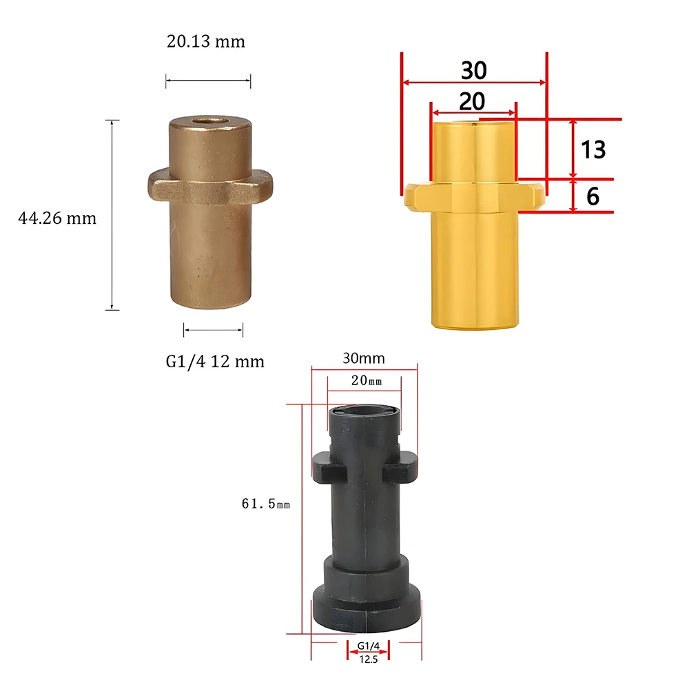 0.5M-50M Sewer Drainage Cleaning Hose Pipe Cleaning Kit Pressure Washer Hose Pressure Clean NozzlesFor Karcher K2~K7