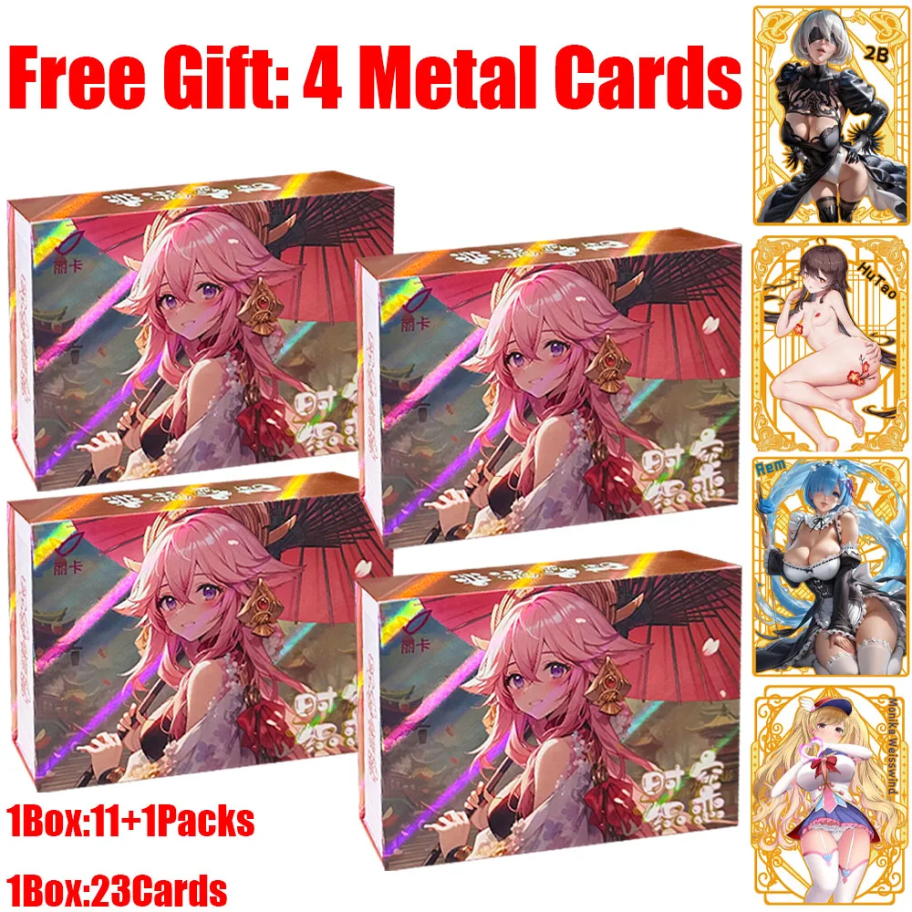 

2025 Lastest Shikongzhilian Collection Card Goddess Story Waifu Booster Box Trading CCG TCG Doujin Toys And Hobbies Gift