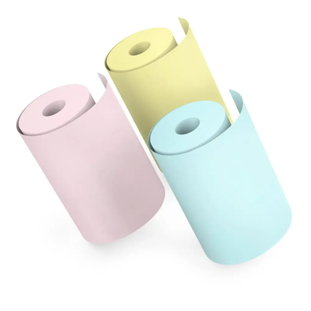 Paperang P1 POS 기계용 감열 인쇄 용지 라벨 스티커, 57x30mm, 사진 인쇄 용지, 프린터 부품