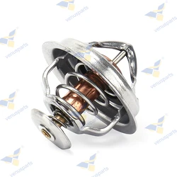Thermostat 124610-48620 for Komatsu PC110R-1 PC95R-2 PW95R-2 For Yanmar 4TNE106 4TNV106 4D106 Engine New 82ºC SL7600 SL7800