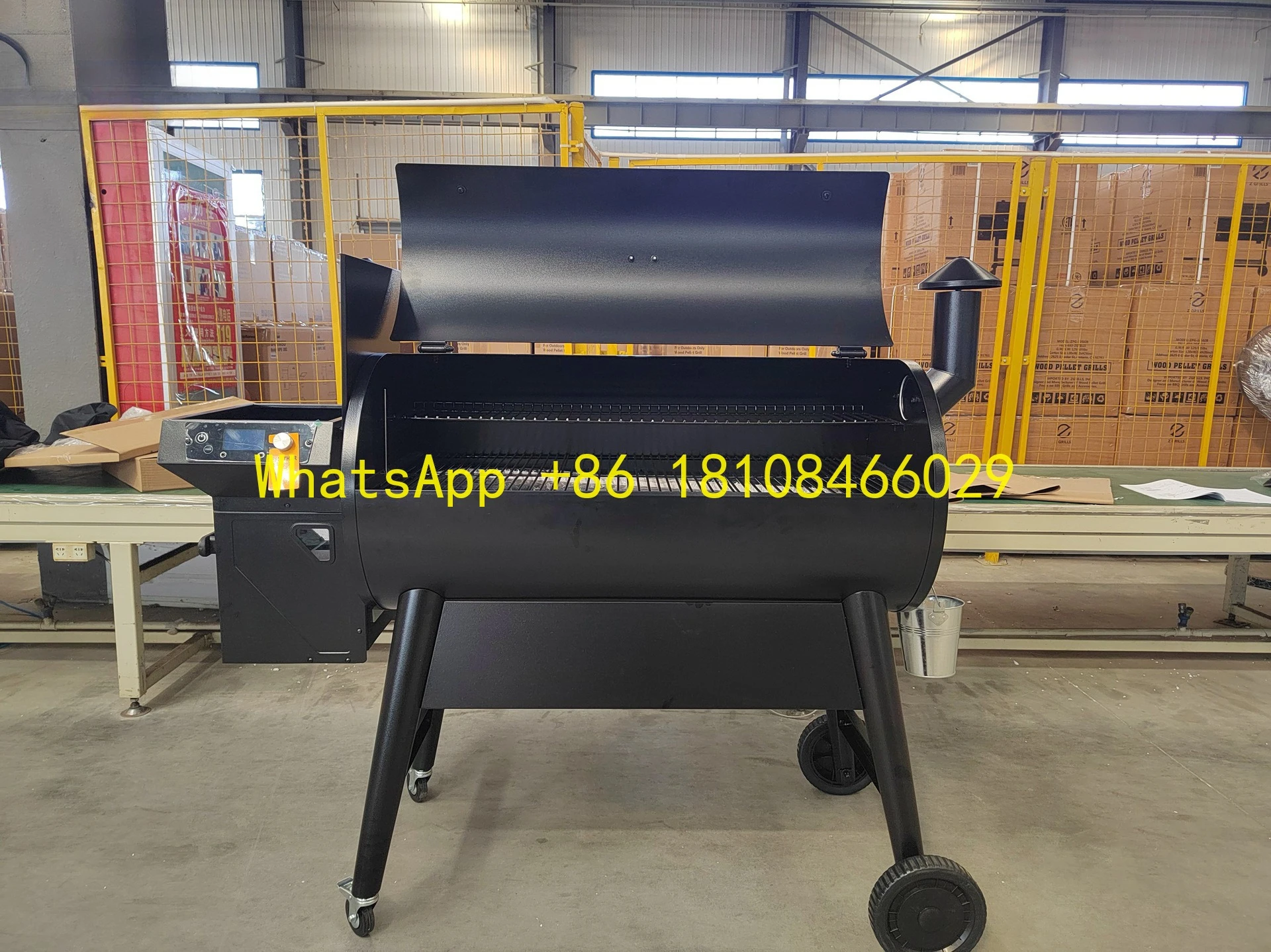 

Fast Roast Hotel Texas Style Electronic BBQ Grills Commercial 220v Stainless Steel American Granular Smoked Barbecue Oven