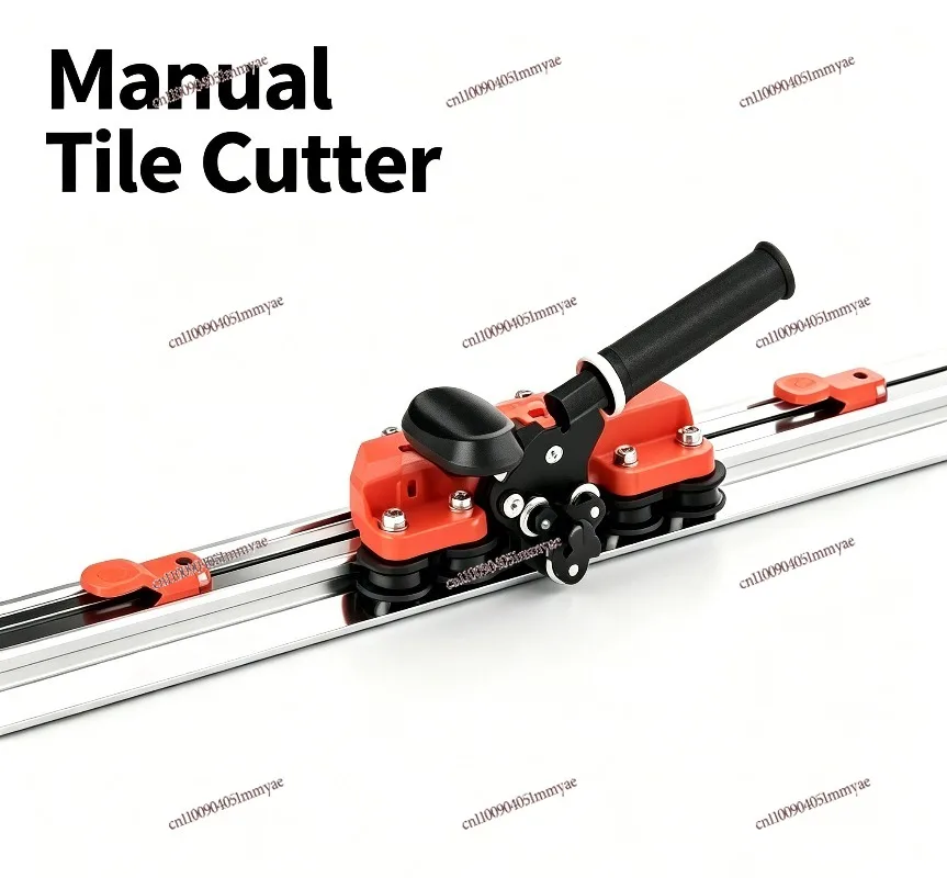 T-type Track Manual Tile Cutter High Precision for Large Slab Ceramic Floor Tile Cutting