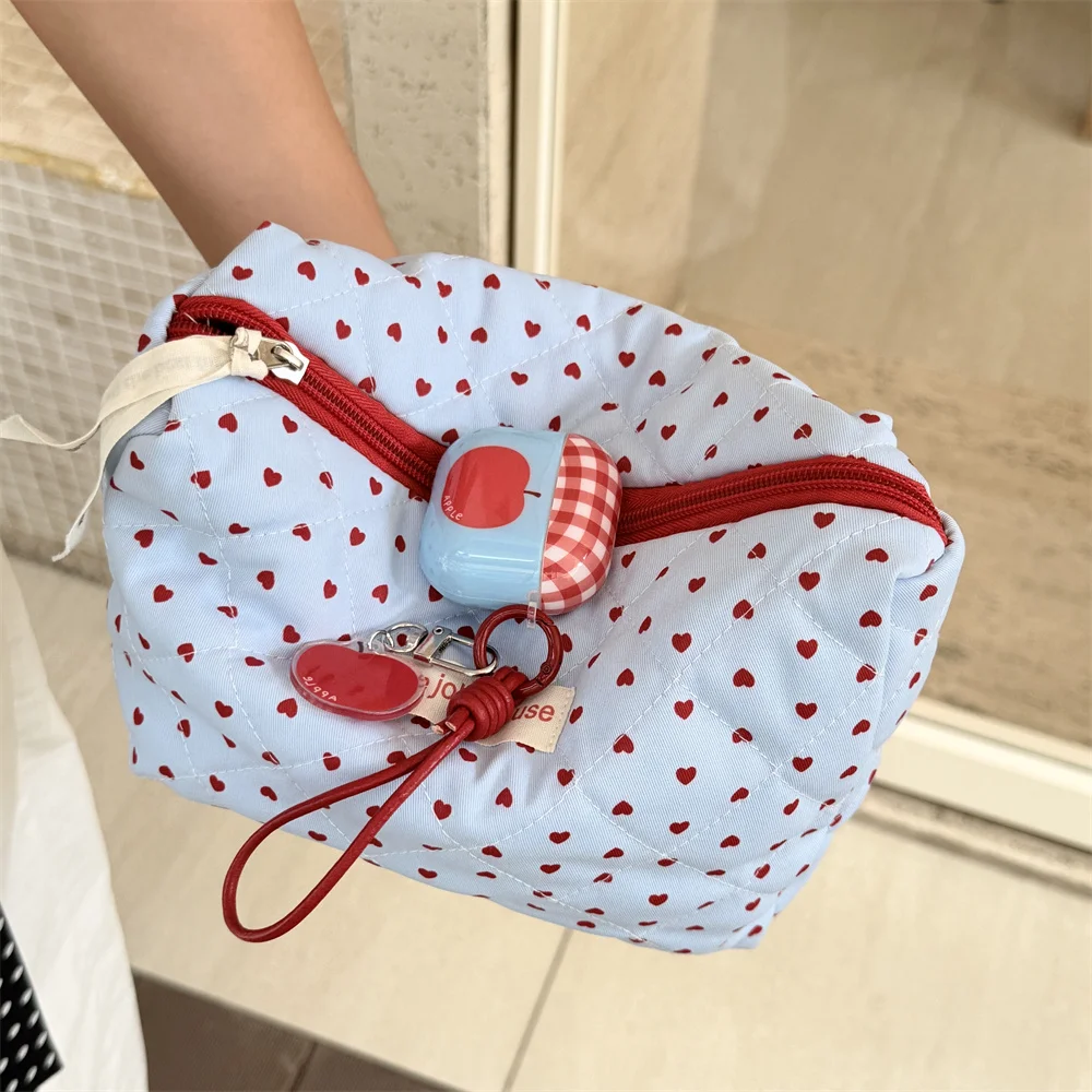 Apple Airpods 4 3 2 Pro 2 Apple Lucu dengan Tali Liontin dan Casing Pengisi Daya Earphone Silikon Menawan, Cocok untuk Airpods Pro2 F