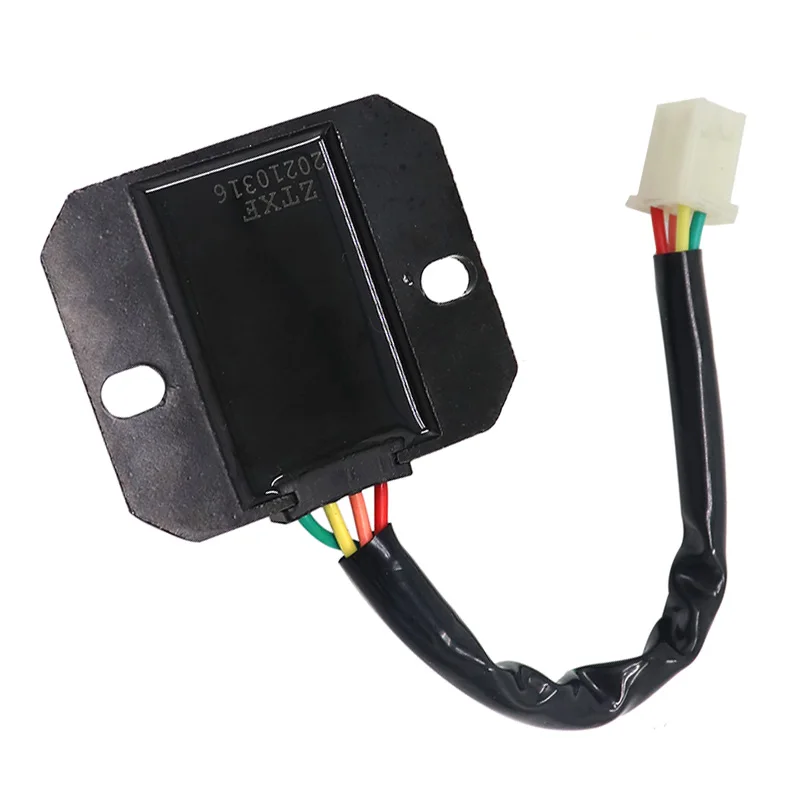 Motorcycle Performance Parts Ignition Ignite System Voltage Regulator Rectifier For GY6 50CC-150CC 4 Pin 5  Moped Scooter ATV