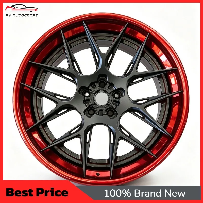 

【2026】Factory Direct Price CNC Machined 18-24 Inch Car Rimstwo Pieces Forged For High-end Executive Car