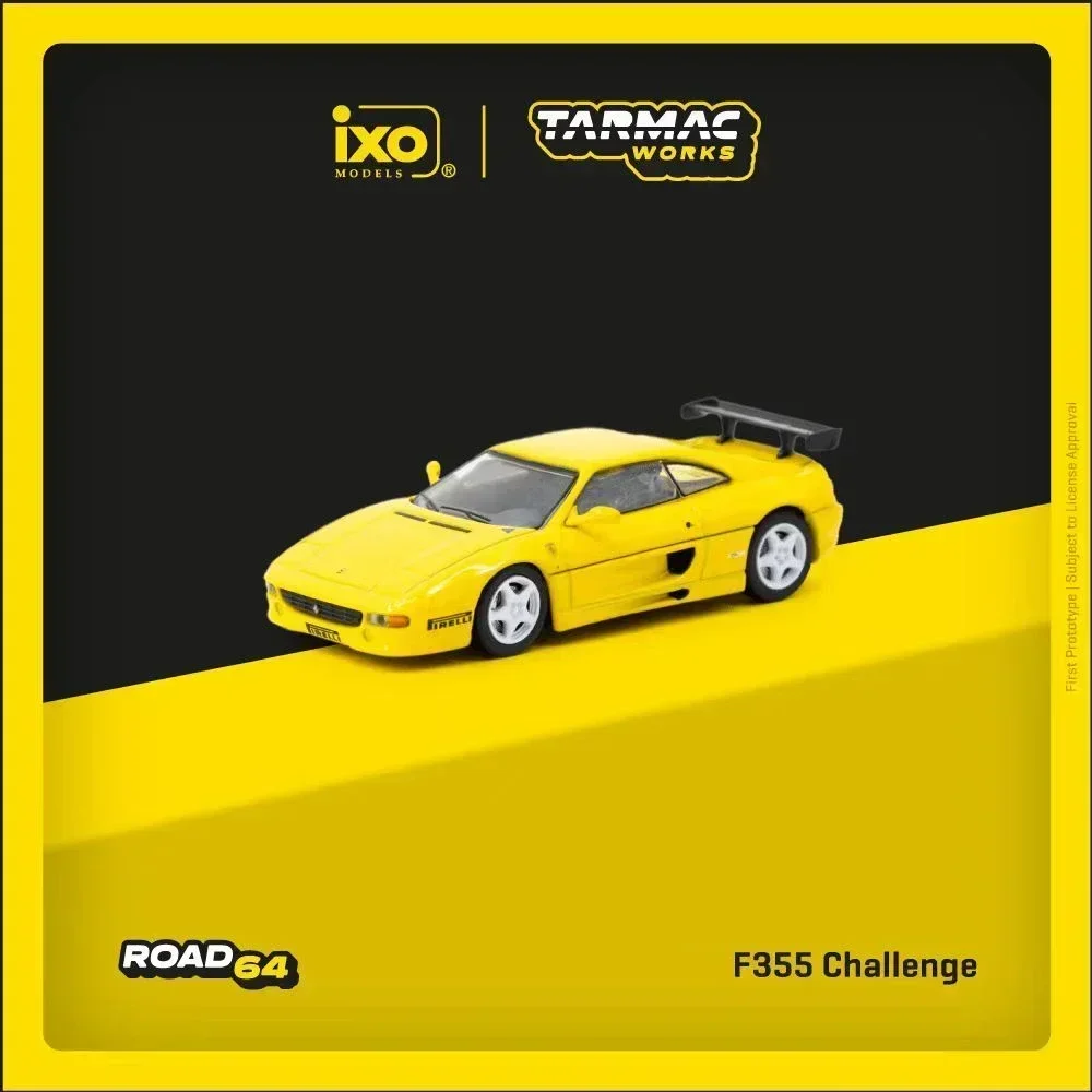 

TW In Stock 1:64 Challenge F355 Diecast Car Model Collection Miniature Toy Tarmac Works