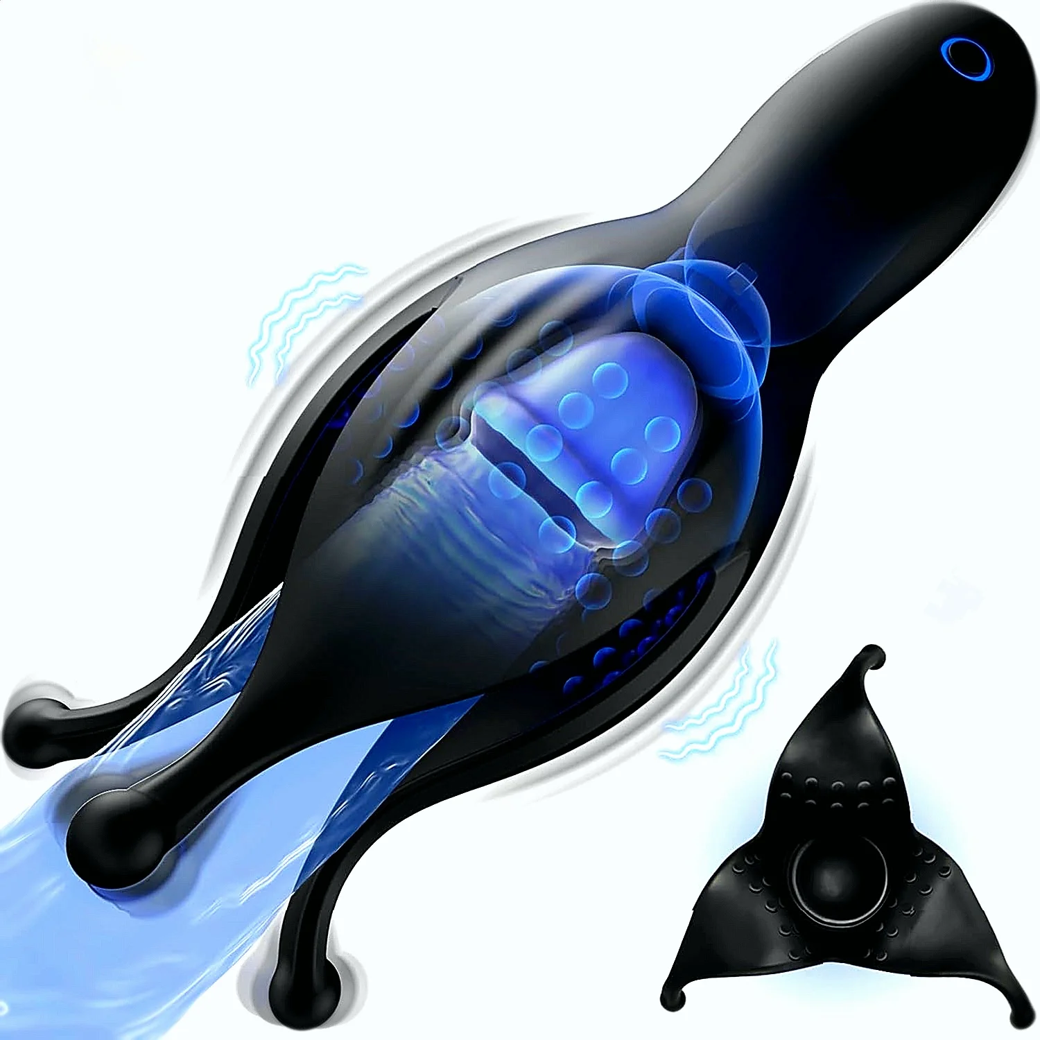 تدريب القضيب مص الاستمناء استمناء للرجال هزاز 10 طرق البظر حشفة ألعاب جنسية هزازة ضد الماء للرجال الأزواج #1