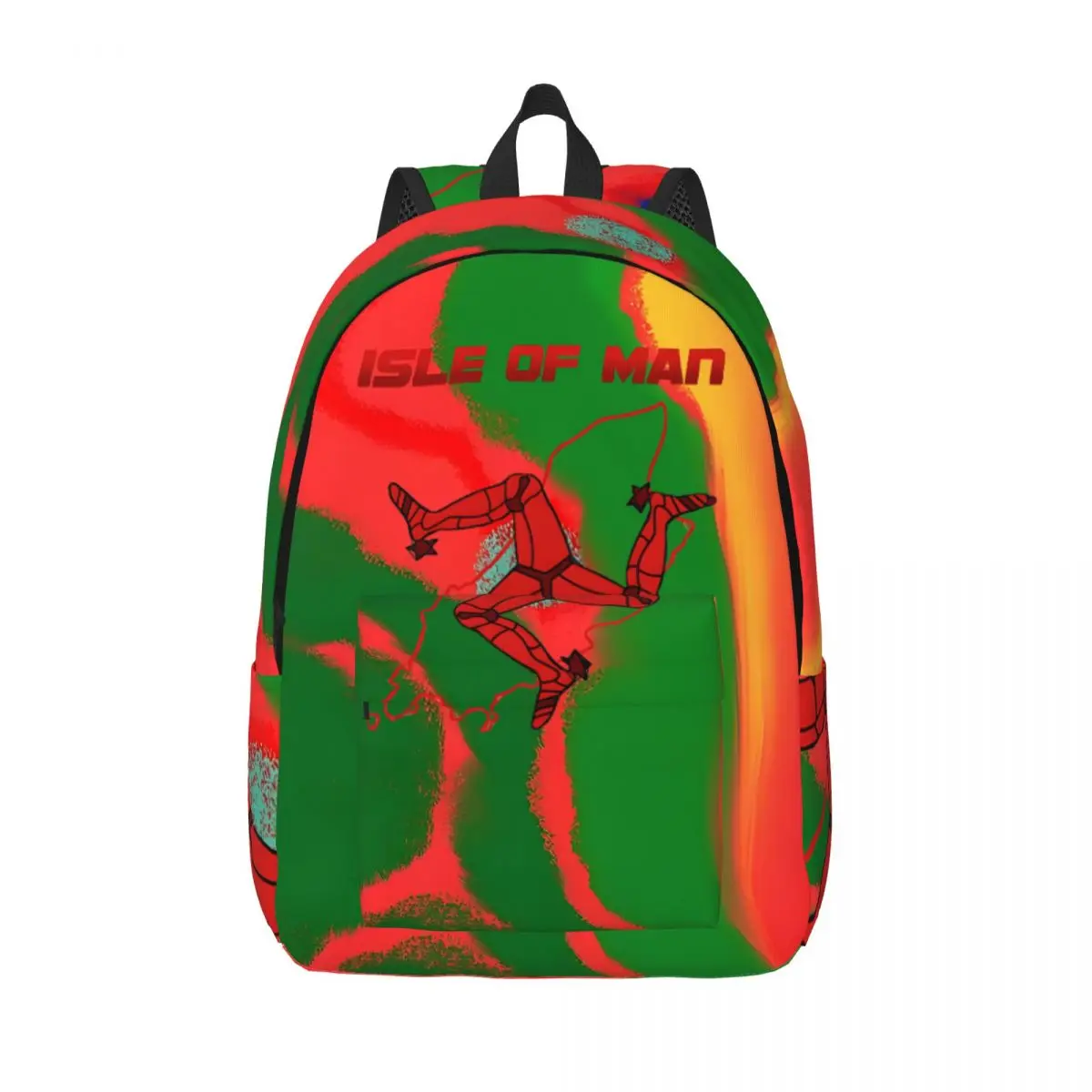 

Book Pack Cool Sturdy Shoulder I-Isle Of Man Female Back To School Gift Personalised Kindergarten Bag Office Work School