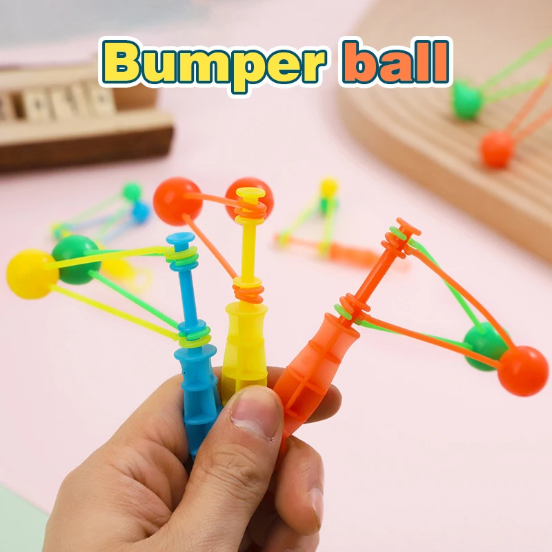 10/20/30/50PC Plastic Touch Balls Clacker Ball Toy Hand Shaking Double Balls Kids Novelty Stress Reliever Toys Party Favor Gift