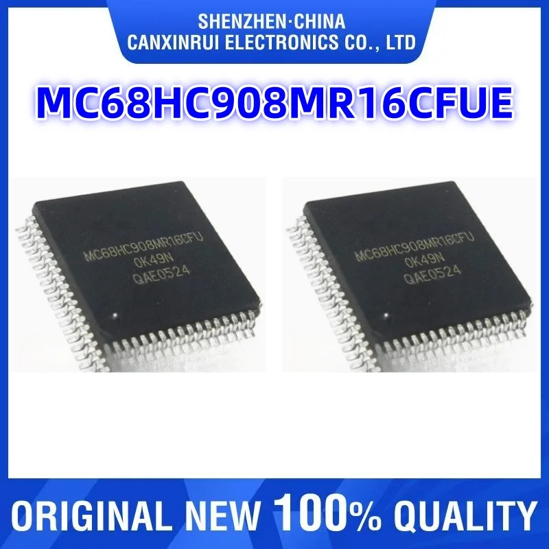 

MC68HC908MR16CFUE MC68HC908MR16MFUE Genuine new imported microcontroller IC