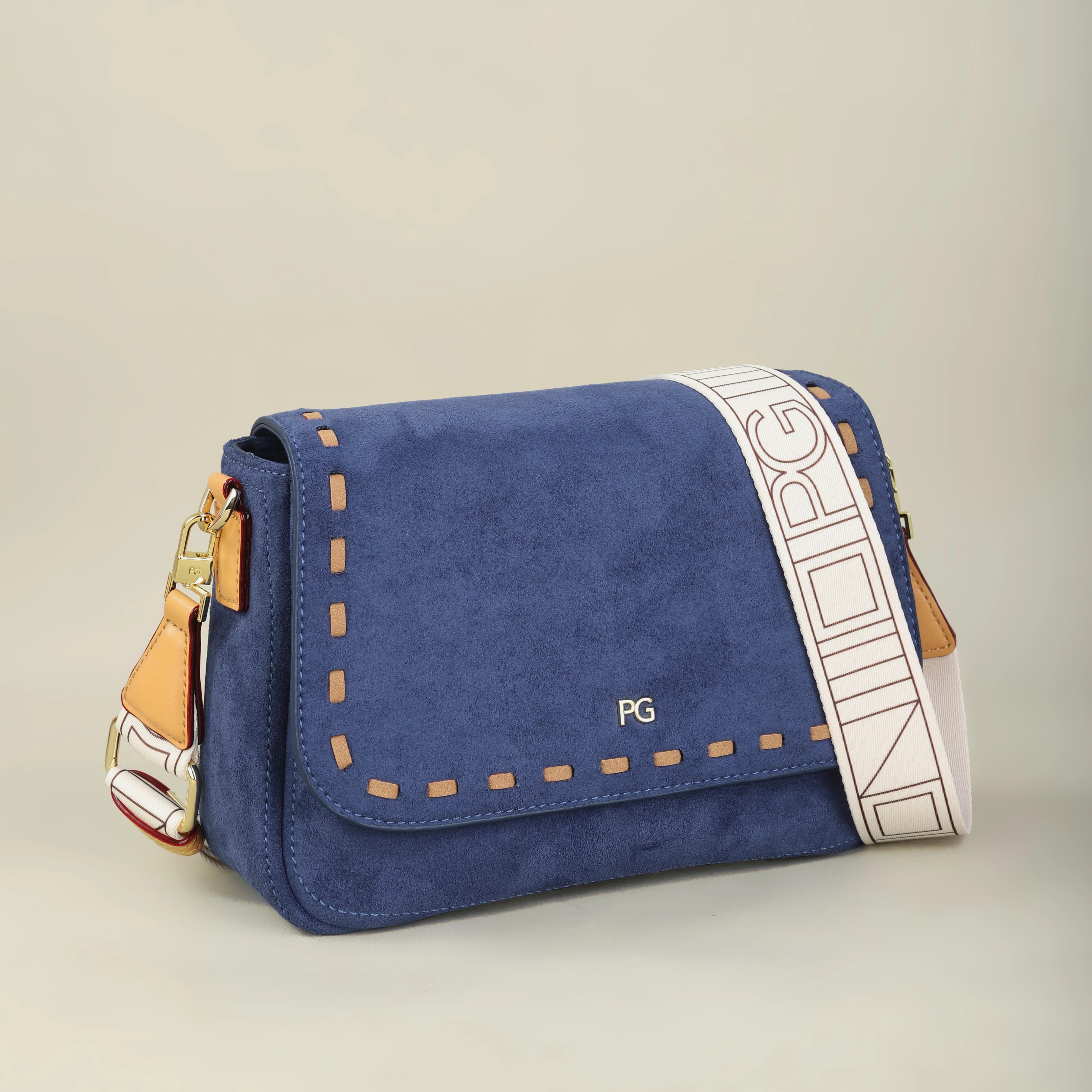 PG Retro Damen-Umhängetasche aus Leder, Multifunktionale Old-School-Klassiker-Crossbody-Tasche, Ausverkauf – Detail 12