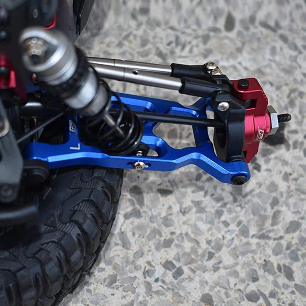 Brazo oscilante del brazo de suspensión inferior delantera de metal GPM LOS 234016   Para LOSI 1/10 Lasernut U4 Tenacity DB TT Pro RC piezas de mejora de coche