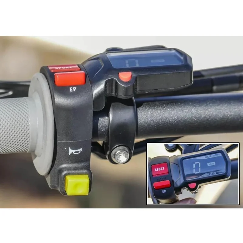 

Handle switch & speedometer for Sur-Ron light bee electric bike odometer hour meter timer digital counter