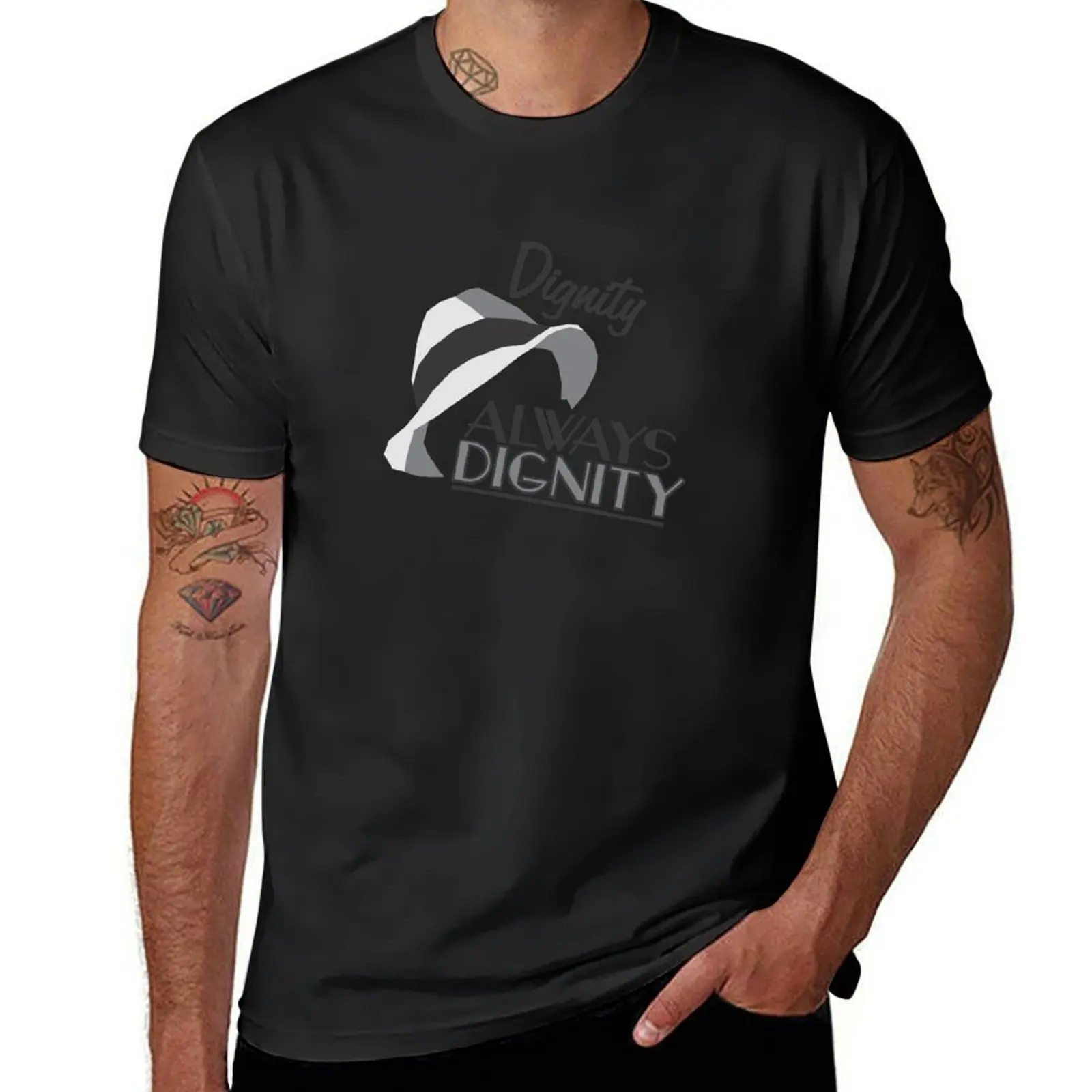 Dignity T-Shirt tops Short sleeve tee Men's t-shirt