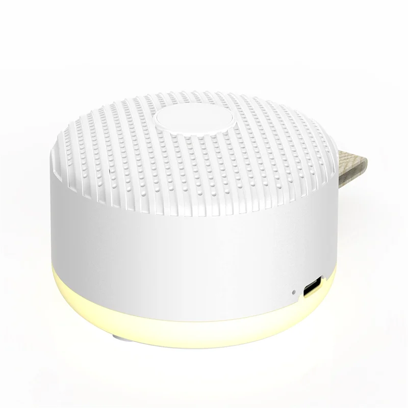 ABKN-Portable Sound Machine, White Noise Sound Machine For Baby Adults With 12 Sound And Night Light, Sound Machine